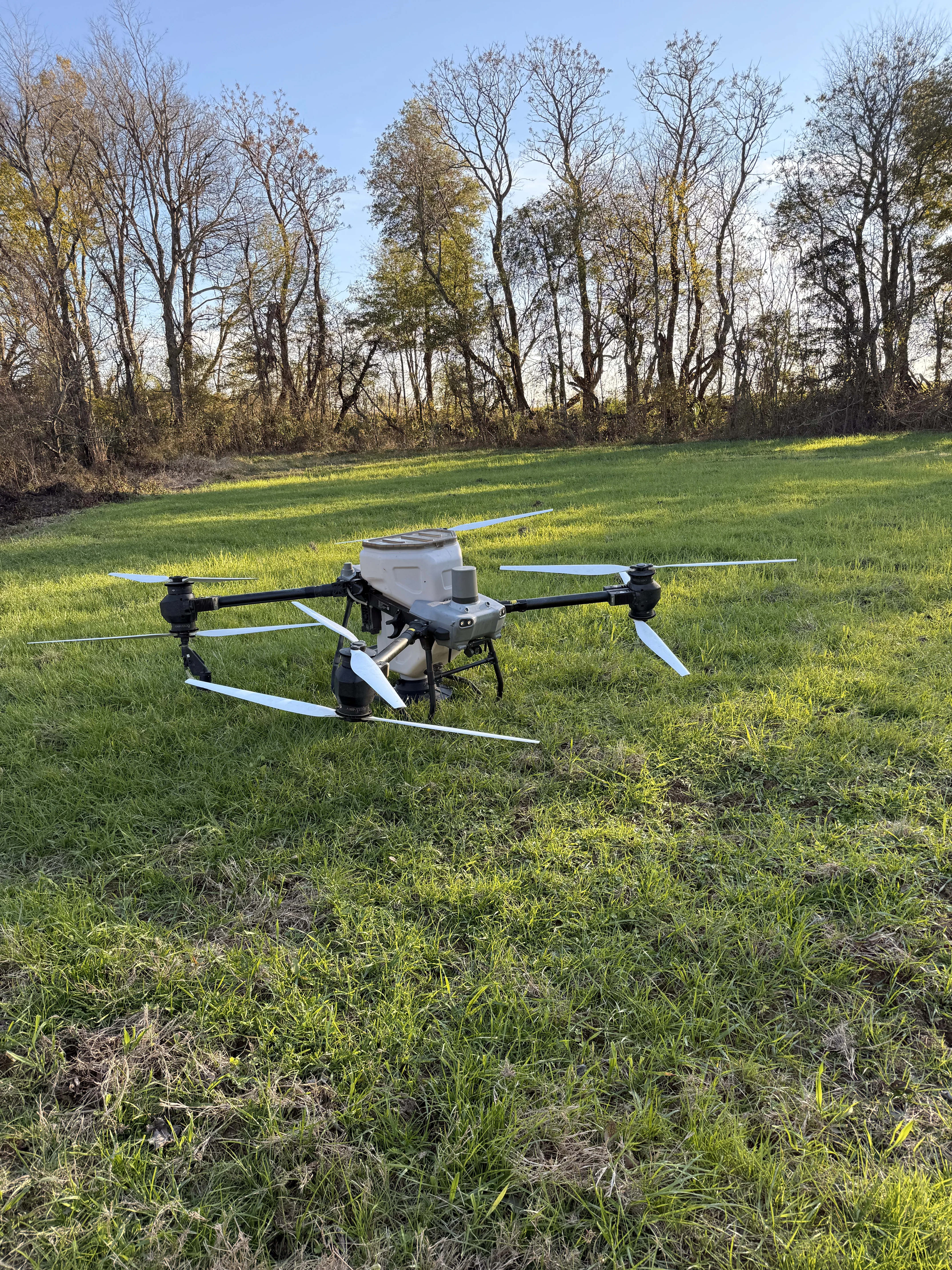 Aerial drone photo — Advanced Aerial Applicators, North Louisiana