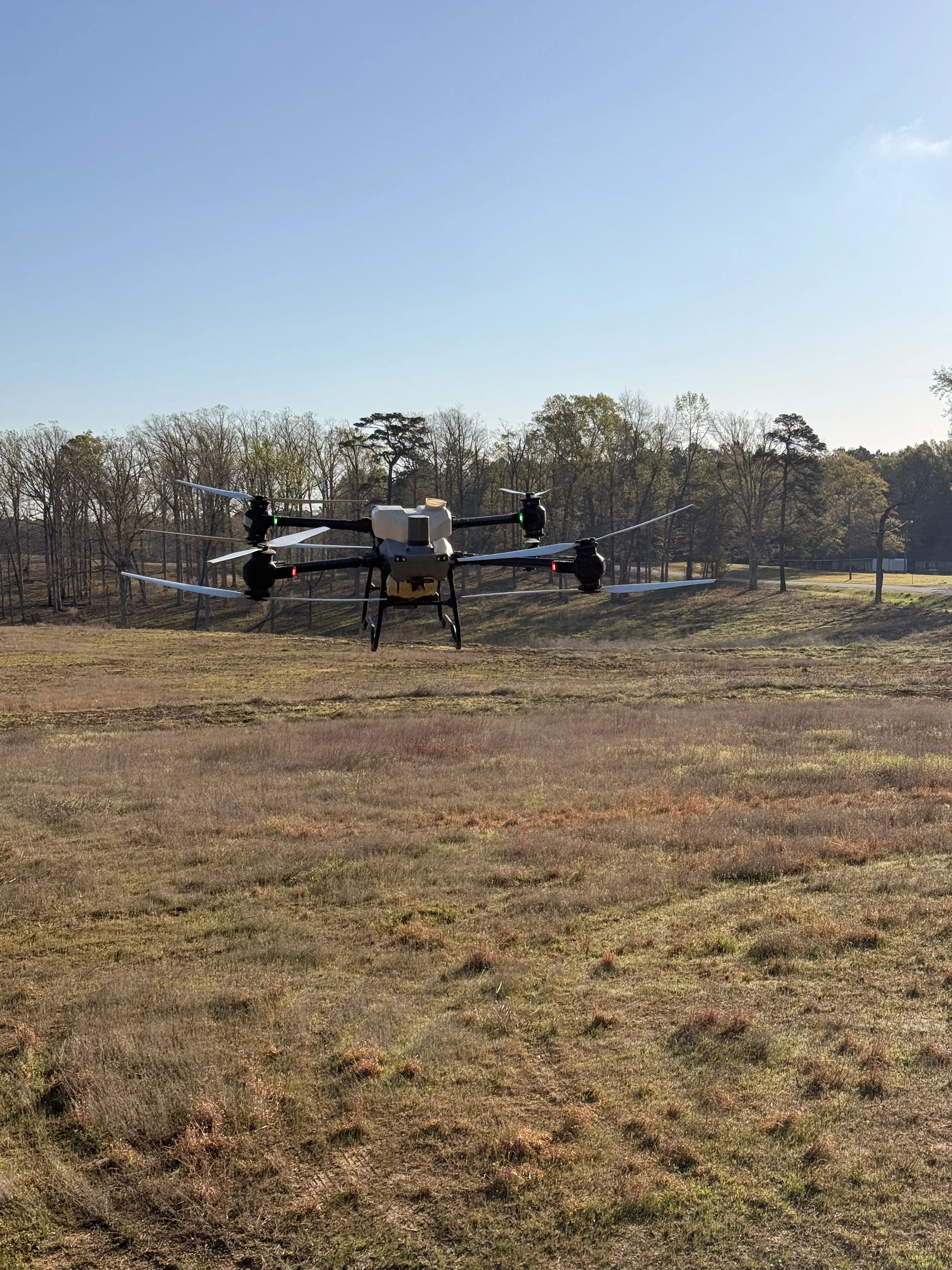 Aerial drone photo — Advanced Aerial Applicators, North Louisiana