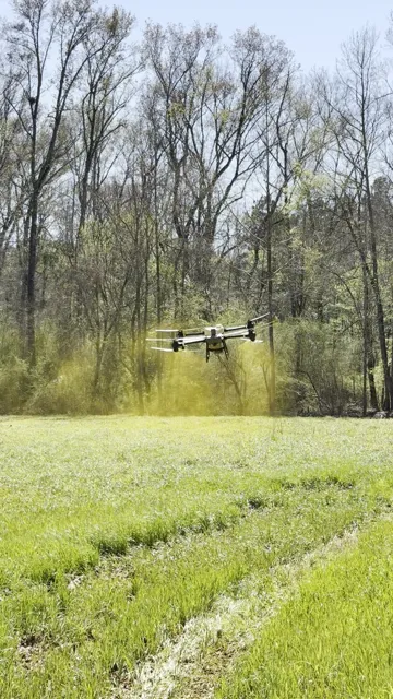 Drone mission footage — Advanced Aerial Applicators