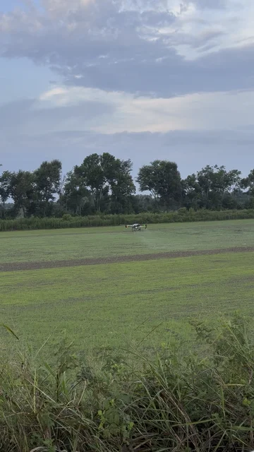 Drone mission footage — Advanced Aerial Applicators