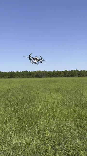 Drone mission footage — Advanced Aerial Applicators