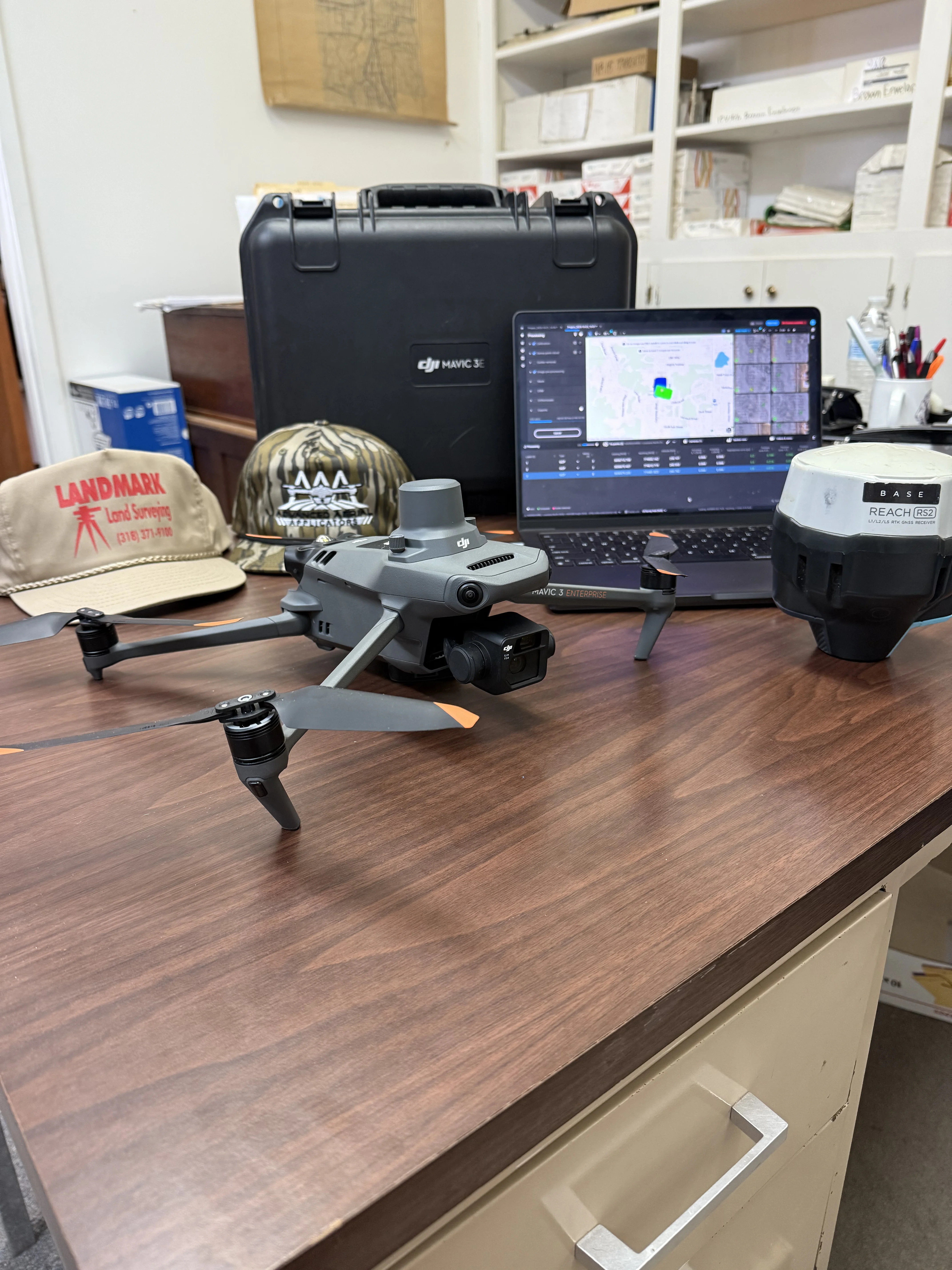 Aerial drone photo — Advanced Aerial Applicators, North Louisiana