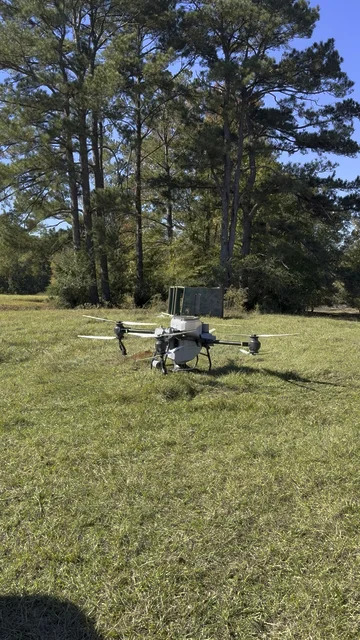 Drone mission footage — Advanced Aerial Applicators